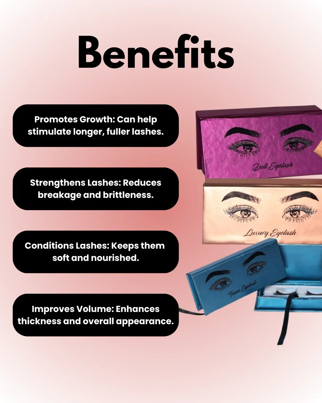 Lashes : Luxury (Medium) AM Beauty Lashes – Elevate Your Look with the Perfect Lash